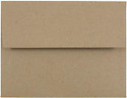 Jam Paper A2 Premium Invitation Envelopes - 4 3/8 X 5 3/4 - Brown Kraft Paper Ba