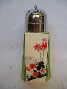England Art Deco Zuckerstreuer Porzellan orientalisch indisches Dekor Taj Mahal - Picture 1 of 9