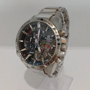 Casio EQB-501XD-1AJF Edifice Quartz Men's Watch Black Dial Analog From Japan - Picture 1 of 14