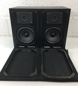 Pair of Goodmans Maxim 2 Bookshelf Speakers Black - Picture 1 of 10