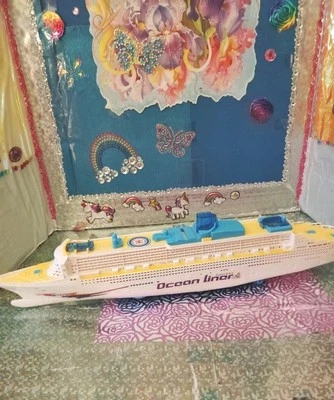 🦄 Electrical Ocean Super Liner Cruise Ship w/LED Multi-Color Lights 20" Toy! - Image 1 of 4