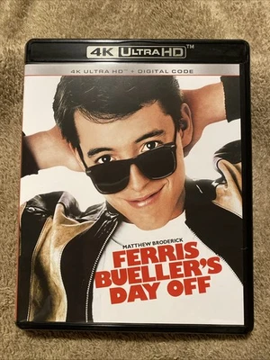Ferris Bueller's Day Off (4K Ultra HD, 1986) No Digital Code, Disc Unused - Image 1 of 3