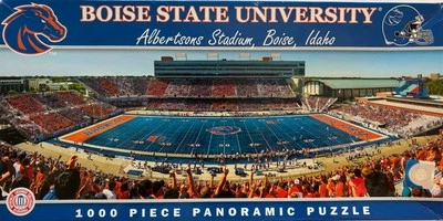 Universidad Estatal de Boise ALBERTSONS STADIUM, Boise ID 1000 piezas. Puzzle. ¡EXCELENTE! Foto 1 de 2