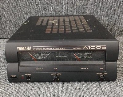 YAMAHA A100a 2ch Stereo Power Amplifier not working for parts exported from JP - Image 1 of 4