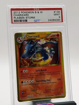 Charizard Plasma Storm 136/135 PSA 9 - Image 1 of 2