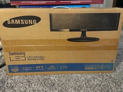 Samsung S24B150BL 23.6 Inch WideScreen LED Monitor (New in Box) - Image 1 of 4