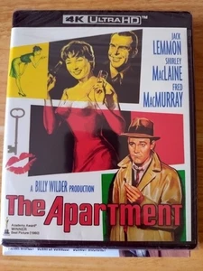 The Apartment (1960) - 4K UHD & Blu-Ray Set - new & sealed, Billy Wilder Classic - Picture 1 of 3