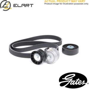 VRIBBED BELT SET K306PK1540 FOR BMW 7/E65/E66 X3/E83 M54B30 3.0L M54B25 2.5L - Picture 1 of 5