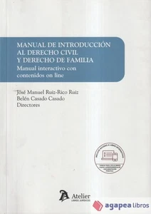 Manual de introducción al derecho civil y derecho de familia. Manual interactivo - Imagen 1 de 1