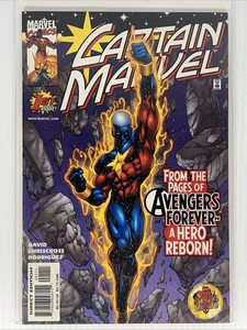 Captain Marvel #1 Vol. 5 Peter David ChrisCross Moondragon Marvel Comics 2000 NM - Picture 1 of 5