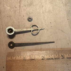 Vintage Antik Empire England Mantelaufzug Uhrzeiger Teile - Bild 1 von 1