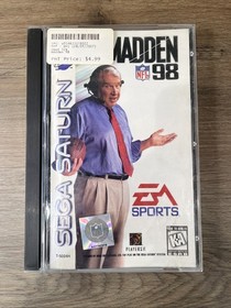 Madden NFL 98 (Sega Saturn, 1997) Tested- Fast Ship!