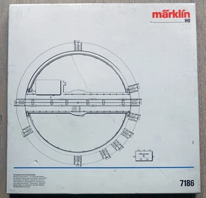Märklin 7186 HO H0 Ganzmetall Drehscheibe Ferngesteuerte Drehscheibe Spur M - Bild 1 von 3