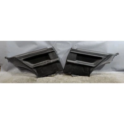 BMW E36 97-99 Serie 3 Cupé Interior Trasero Paneles Laterales Vinilo Negro Fabricante de Equipo Original Foto 1 de 4