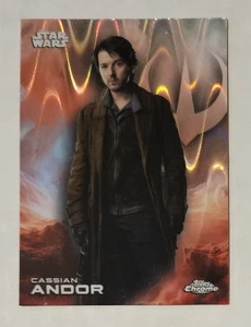 Cassian Andor 2025 Topps Cromo Star Wars - RayWave Refractor #22 Andor - Imagen 1 de 3