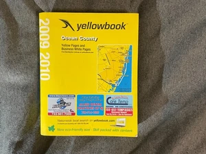 2009 2010 Ocean County New Jersey Yellow Pages Phone Book Toms River - Picture 1 of 4