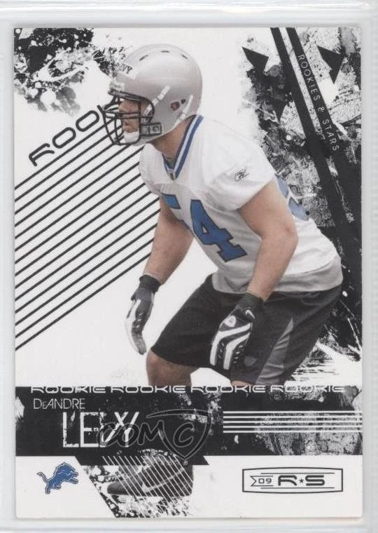 2009 Donruss Rookies & Stars Rookie /999 DeAndre Levy #144 RC - Image 1 of 2