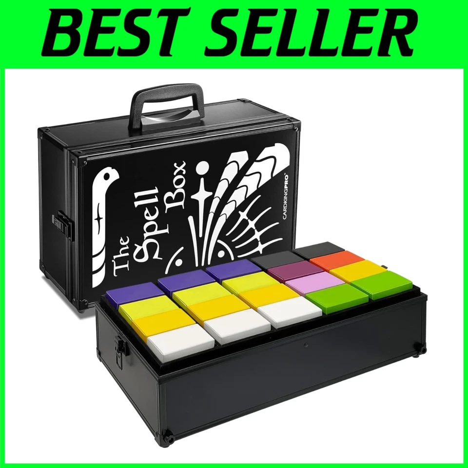 Caja protectora de almacenamiento de tarjetas | Se adapta a varios juegos de TCG Foto 1 de 4