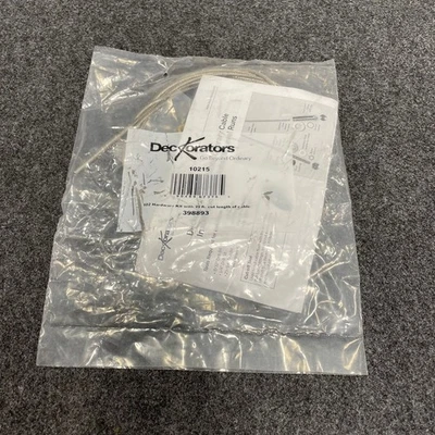 Cable DECKORATORS 10215 con perno roscado preconectado 1/8" x 15' Foto 1 de 4