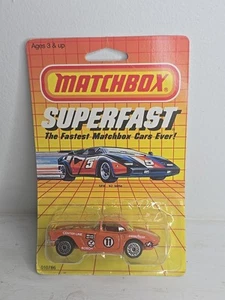 Vintage Matchbox Corvette Orange '62 #SF8 Sealed In Original Box - Picture 1 of 4