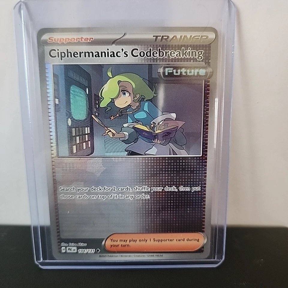 Ciphermaniac's Codebreaking (Poke Ball Pattern) 104/131 Prismatic Evolutions  - Image 1 of 1