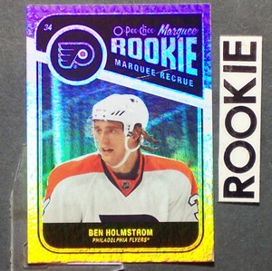 BEN HOLMSTROM  RC  2011/12  O-Pee-Chee  Marquee ROOKIE RAINBOW #560 Philadelphia