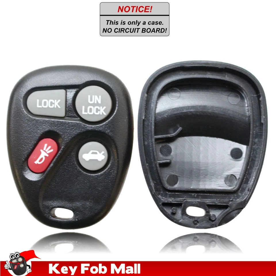 New Key Fob Remote Shell Case For a 2002 Chevrolet Monte Carlo w/ 4 Buttons - Image 1 of 1