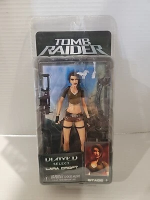 Figura Tomb Raider Lara Croft Player Select Stage 1 NECA Foto 1 de 2