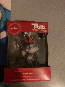2020 Hallmark Trolls World Tour Queen Barb Ornament New - Picture 1 of 1