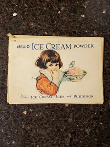 1923 Copyright Jell-O Ice Cream Powder Recipe Booklet - Bild 1 von 10