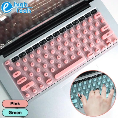 Tastatur Abdeckung für lange Nägel Erhöht Silikonfolie Büro Arbeitszimmer Schreibschutz - Bild 1 von 4