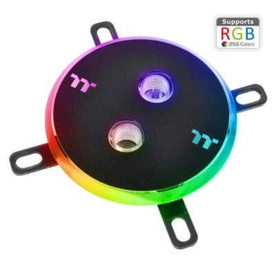 New Thermaltake W4 Series CPU Water Block TT RGB, CL-W276-CU00SW-A - Image 1 of 4