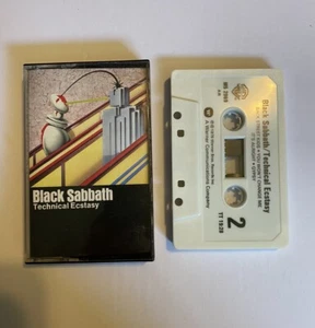 Black Sabbath Technical Ecstasy Vintage Cassette Tape 1976 Warner - Picture 1 of 3