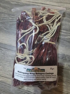 Mahogany Ring Bologna Casings - Picture 1 of 2