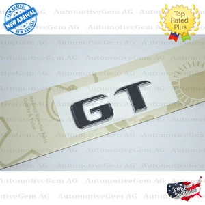 Mercedes OEM GT AMG Emblem Chrome Rear Trunk Logo Nameplate Badge - Bild 1 von 3