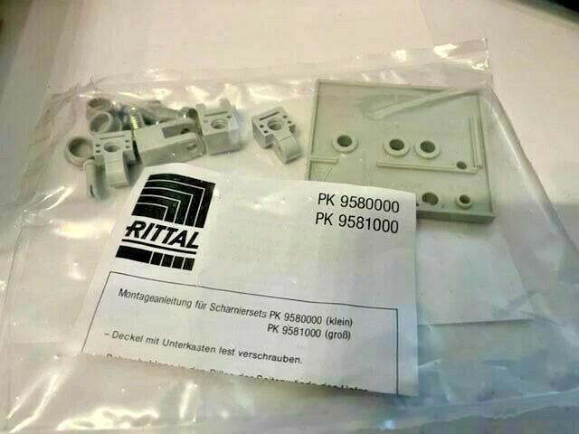 PK9581.000 RITTAL HINGE & Template  for distribution systems 90°  - Image 1 of 1