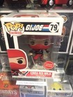 Funko Pop! Retro Toys GI JOE Cobra Red Ninja #79 Game Stop With Soft protecter
