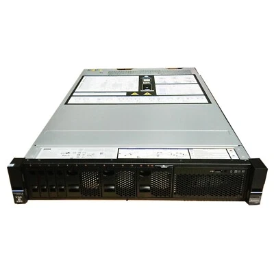 IBM X3650 M5 Server with 4x2.5,2xE5-2640v3 8C,128GB,2x240GB SSD 2x1.2TB 10k - Image 1 of 3