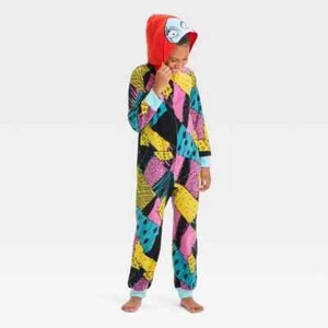Sally Nightmare Before Christmas Union Suit One Piece Pajamas Disney Costume NWT - Picture 1 of 3