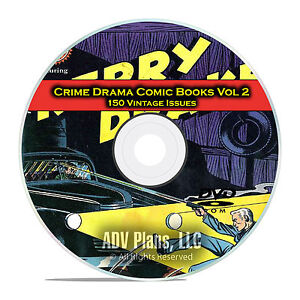 Crime Drama, Suspense, Vol 2, Crimes by Women, Variety Golden Age Comics DVD D75