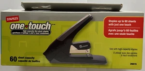 Staples One-Touch Flachstapelhefter mit hoher Kapazität (Modell: 26615) - schwarz - Bild 1 von 2