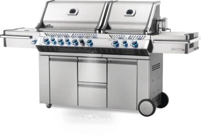 Napoleon Pro 825 Stainless Steel Freestanding Outdoor BBQ Kitchen Grill Cooking - Image 1 of 4