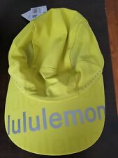 NWT lululemon Fast Free Hat * Elite W -O/S Yellow Pear