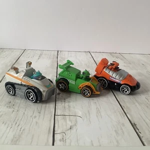 Paw Patrol Die Cast Vehicle Cars Rocky Everest Zuma Nickelodeon Lot Of (3) - Picture 1 of 9