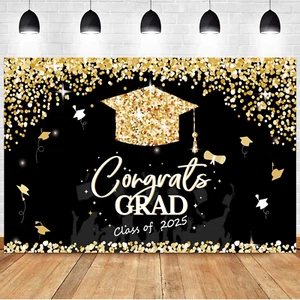 Graduation Decorations 2025 - Grduation Decorations, Graduation Banner, Graduati - Picture 1 of 12
