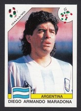 1994 Panini World Cup Story Italia 90 #224 Diego Armando Maradona, Argentina