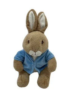 Beatrice Potter Peter Rabbit Brown Blue Kids Preferred Plush 8.5" Toy Lovey 2008 - Picture 1 of 9