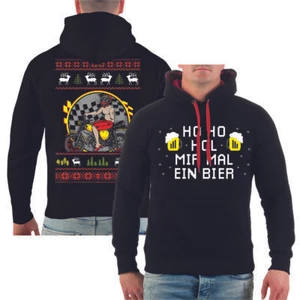 Männer Junge Kapuzenpullover Simson Weihnachten Hoodie motorrad moped ddr - Bild 1 von 13