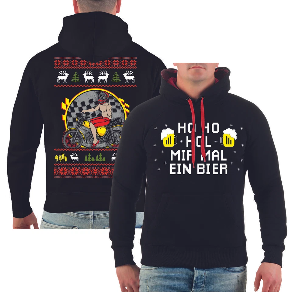 Kapuzenpullover Simson Hoodies Weihnachten Herren Junge Größe S - 5XL 2 takt - Bild 1 von 1