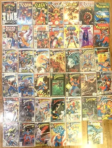 LOT OF 40+ DC Comic Books - Modern Age - Superman, Flash, Vigilante, Team Titans - Picture 1 of 8